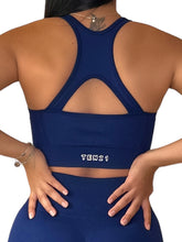 Load image into Gallery viewer, Heatwave Sports bra - Navy
