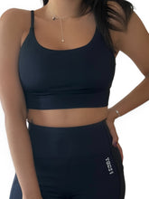 Load image into Gallery viewer, Nightfall Sports bra - Black
