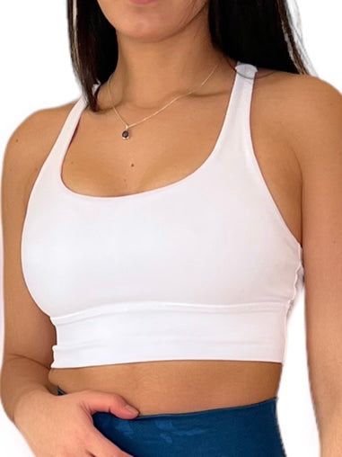 Sports bra - White